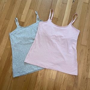 BUNDLE: 2 NWOT H&M nursing tanks